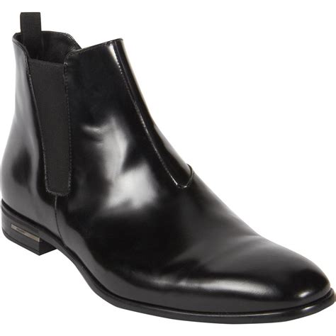 Prada men's chelsea boots